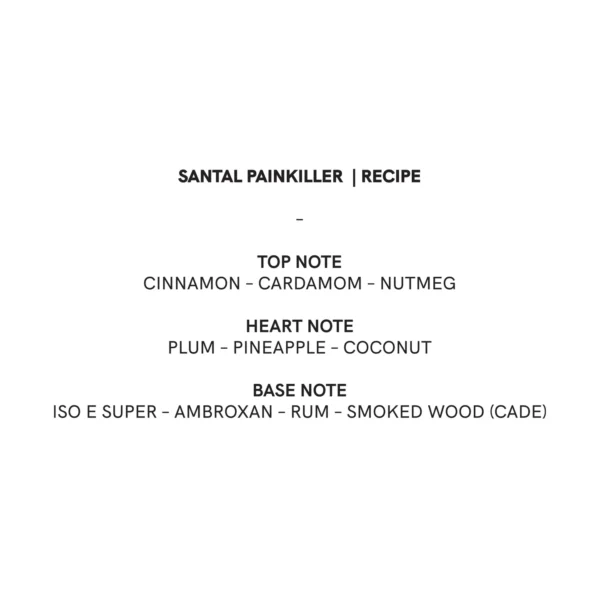 SANTAL PAINKILLER- 100ML - BLNDRGRPHY - Image 3